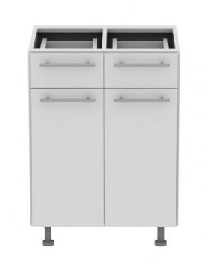 Standard D2D2S60 60 cm Laminat Base cabinet