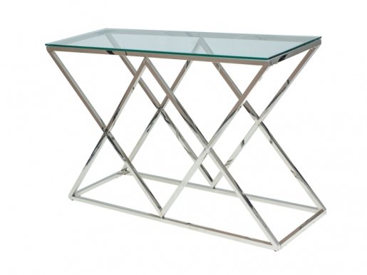 ZEGNACS C 120X40 Console table Silver