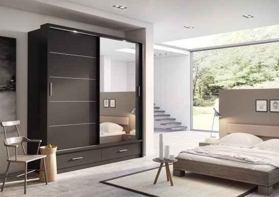 ArtiAR -05 Sliding door wardrobe with lighting 200cm