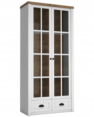 Provence W2S Glass-fronted cabinet 