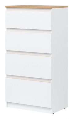 RM- 04 Chest of drawers White/evoke