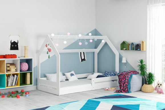 House- 1 Lastevoodi 160x80 valge