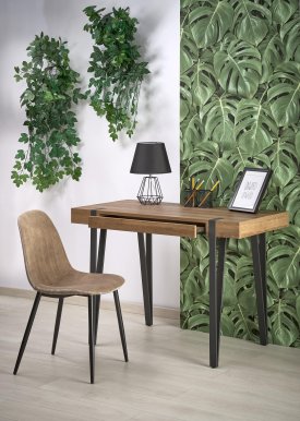 V-CH-B/39 Desk (honey nut/black)