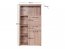Damis REG 1D1S1B Bookcase with coctail cabinet