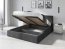 Hilton 140x200 Bed with box (graphite)