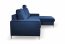 COLLIN Corner sofa (Velluto Navy 25)