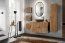 UM- UN-MONA-MB12 Black Matt,Gold Aufsatzwaschbecken 52cm