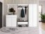 SIMPLY SM-06 Garderobenpaneel,Grau matt