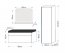 Furnitech Vannitoa komplekt DR1-17B-HG20-80U Z UM black/black gloss