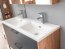 MADERA- GREY 854 Waschbeckenunterschrank