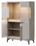 Aston-AN 04 Glass-fronted cabinet