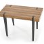 V-CH-B/39 Desk (honey nut/black)