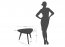 Orbetello 3SORB54C Schwarze Esche Couchtisch
