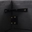 Taslan 90x200 Bett mit Bettzeugkasten (grau)
