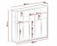 Genua 255 SZF Wild oak Wardrobe