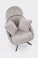 MERRY 2 Leisure chair with swivel function,cappuccino