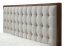 V-CH-SOL 160 Bed (Beige/walnut)