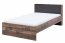 FARGO FG-15 120x200 Bed with Slats and a Headrest Shelf
