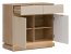 MILTON-ML 02 Chest of drawers,Cremona torro oak/cashmere matt