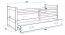 Riko I 190x90 Bed with a mattress Graphite