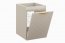 ADEL-CASHMERE 81-40-1DK Wall Cabinet Under Countertop with Laundry Basket 40cm 