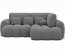 COZ Ecksofa (Royal 04 Grau boucle)