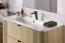 Ovalia Pure white gloss um 100-46 Раковина 100cm