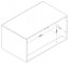 Pafos NAD-90 2D Additional cabinet Black