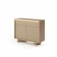 Style-Japandi D Chest with 2 doors,2 drawers and lighting
