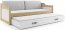 David II 200x90 Twin bed with mattress pine