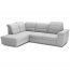 Bergamo L Corner sofa (Light grey fabric Viton 200)