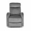 WONDER recliner with rocking function, grey