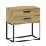 NEW-Trend 6 Bedside,artisan oak