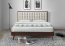V-CH-SOL 160 Bed (Beige/walnut)