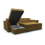 JACK Eckcouch mit Schlaffunktion Universal L/R