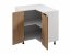 Total D90N, 90/90 Corner base cabinet,Puccini