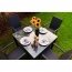 Garden furniture set ECCELLENTE Black