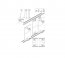 Denis Ds05 250 Sonoma/white Wardrobe with sliding doors