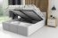 PANAMAX Upholstered ST-MET 140x200 Voodi (Valge)