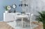 Roleslaw II Round extension table white