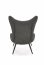 ATLANTIS Armchair (Grey/black)