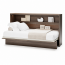 BED-CONCEPT BC-06 Wandklappbett 90x200 Horizontal Schrankbett 