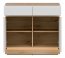 MILTON-ML 02 Комод,Cremona torro oak/white matt