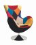 BUTTERFLY Armchair Multicolored