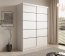 SW-CAL 150 cm Sliding wardrobe,White matt