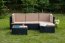 Garden furniture set TINTO Black