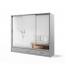 ArtiAR -01P-3L Sliding door wardrobe with lighting and mirror 250cm