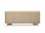Style-Japandi B Sideboard mit 4 Türen,LED-Beleuchtung
