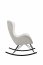 LIBERTO 3 Rocking chair white/black
