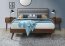 V-CH-ORL 160 Bed (Grey/walnut)